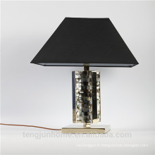 Canosa ECO-friendly black mother of pearl lampes de table